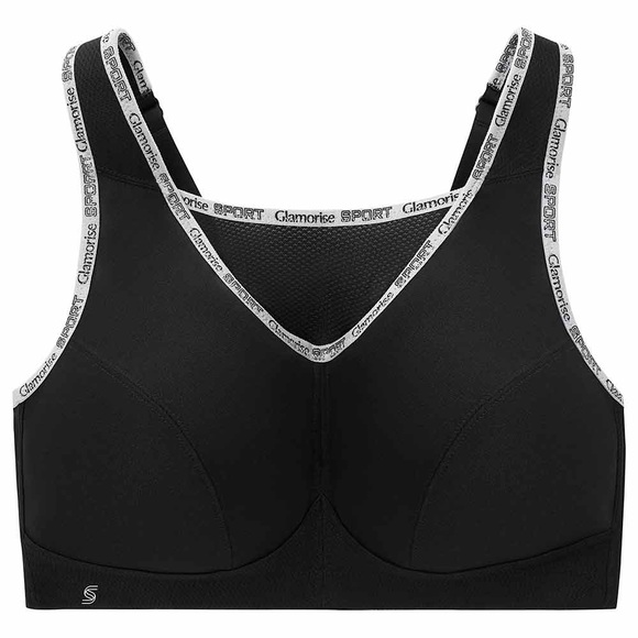 GLAMORISE SPORT No-Bounce Camisole wirefree Sports Bra NWOT - Picture 3 of 15